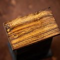 Bocote Knife Scales - Exotic - Stabilized and Flattened - ex-42