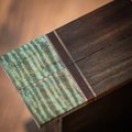 Curly Maple, Copper, Wenge, and Bolivian Rosewood Knife Scales - s-301