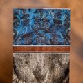 Maple Burl, Buckeye Burl, and Rosewood Combination Knife Scales - s-309