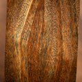 Rare Cumaru Knife Scales - Super Hard Wood - ex-44