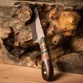 Handmade Skinning Knife - 7" with File Work - Made in South Carolina