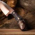 Handmade Farrier Rasp Skinning Knife 8.5" - Made in South Carolina