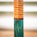 Spalted maple and Curly Maple Pen Turning Blank - pen-51