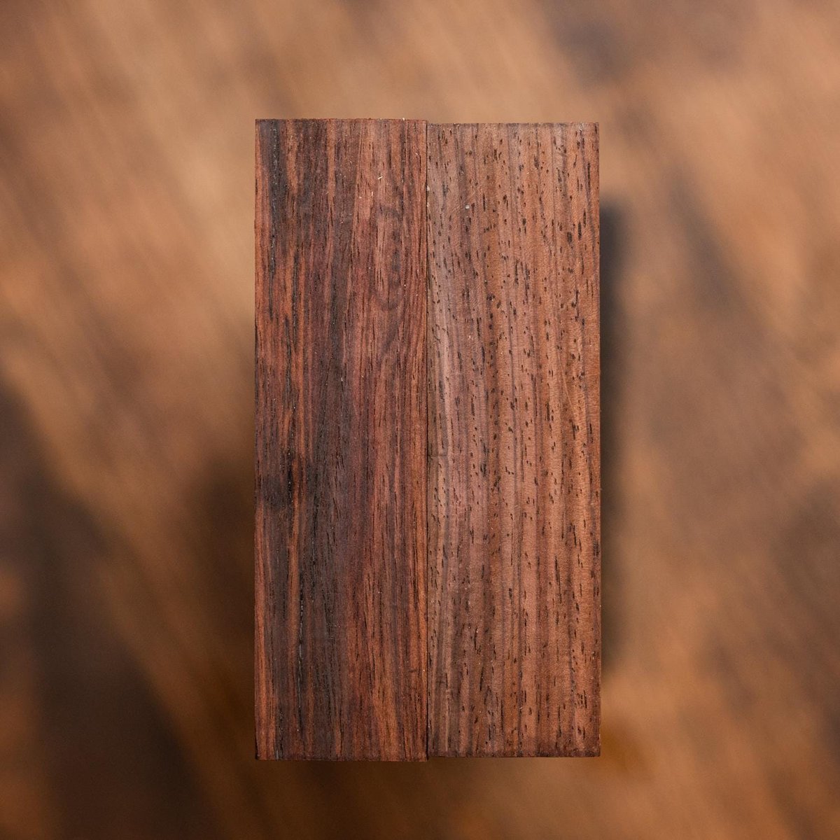 Indian Rosewood Knife Scales - Stabilized and Flattened ex-34