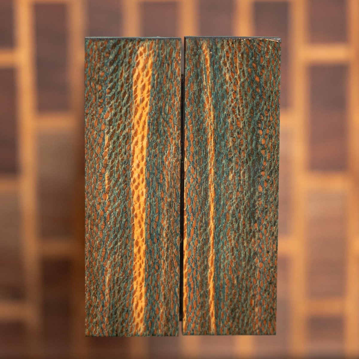 Quarter Sawn Sycamore Knife Scales - Stabilized and Flattened - syc-3