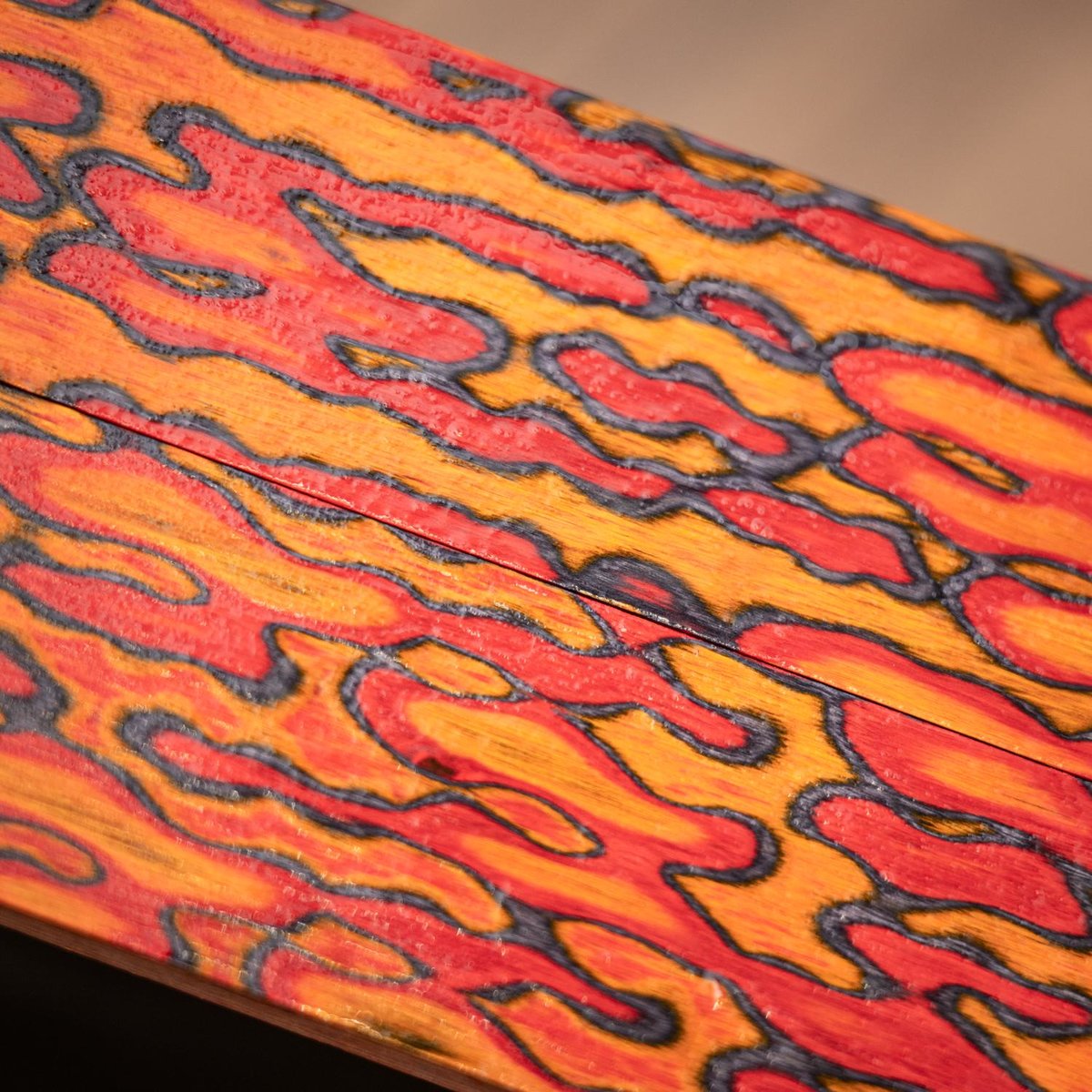 21 Layer Knife Scales -LARGE Scales - 3 colors - Set of Knife Scales - ply-1