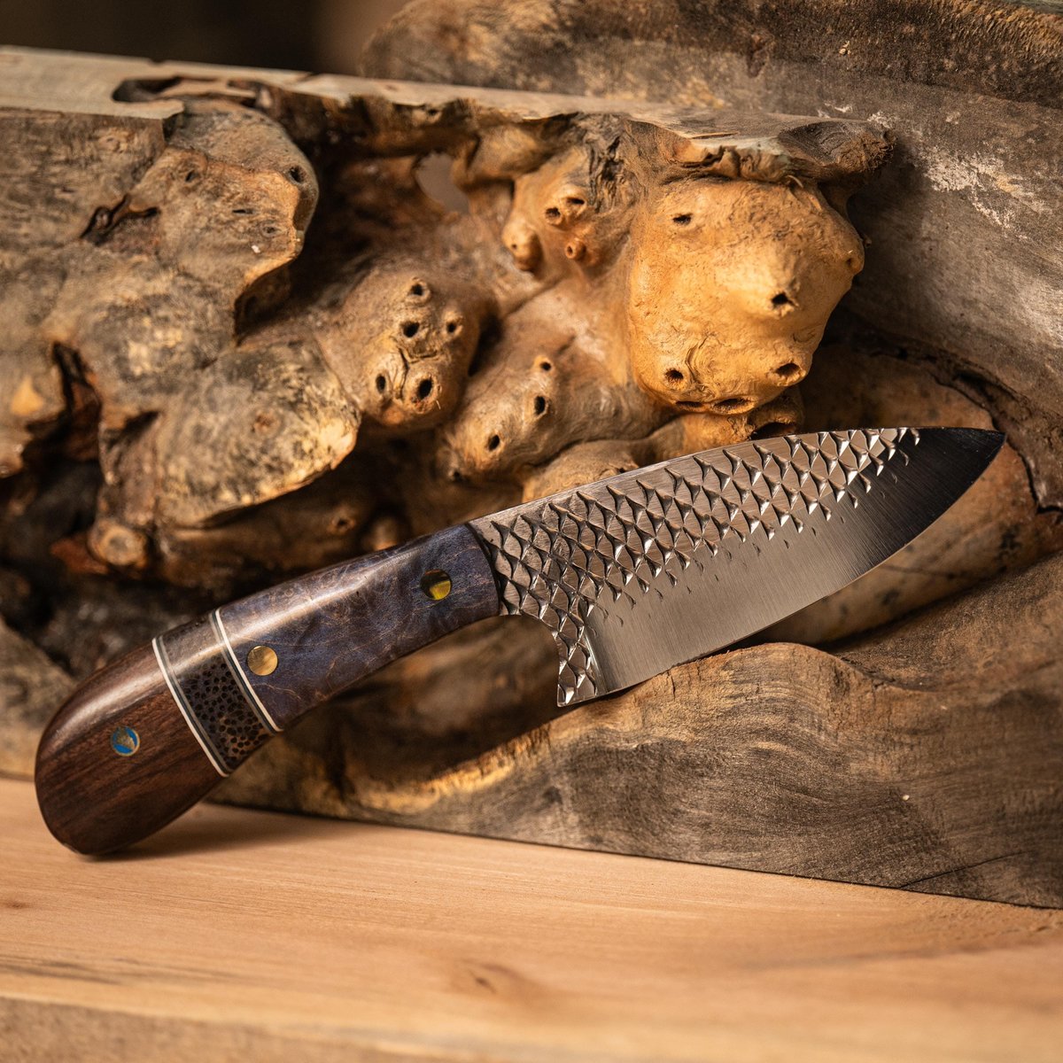 Handmade Farrier Rasp Skinning Knife 8.5" - Made in South Carolina