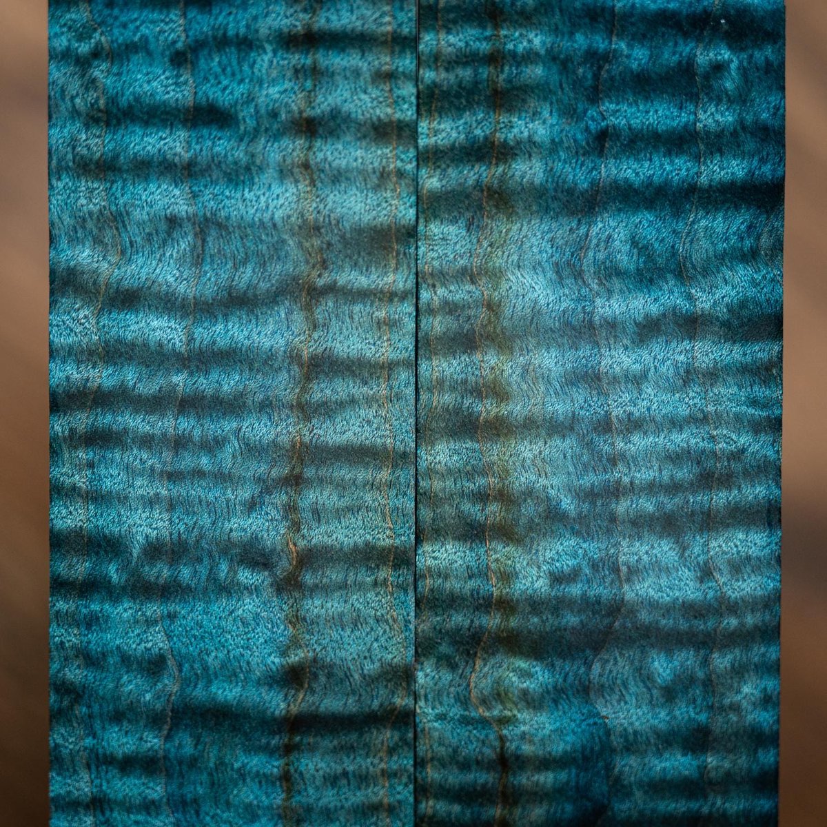 Curly Maple Knife Scales - Stabilized - Book Matched - map-6