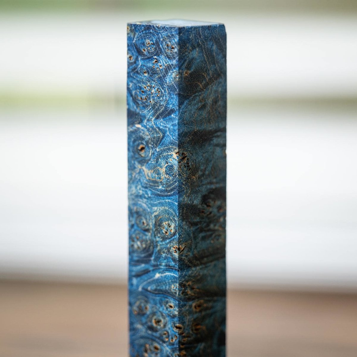 Maple BURL Pen Turning Blank - Stabilized - pen-49