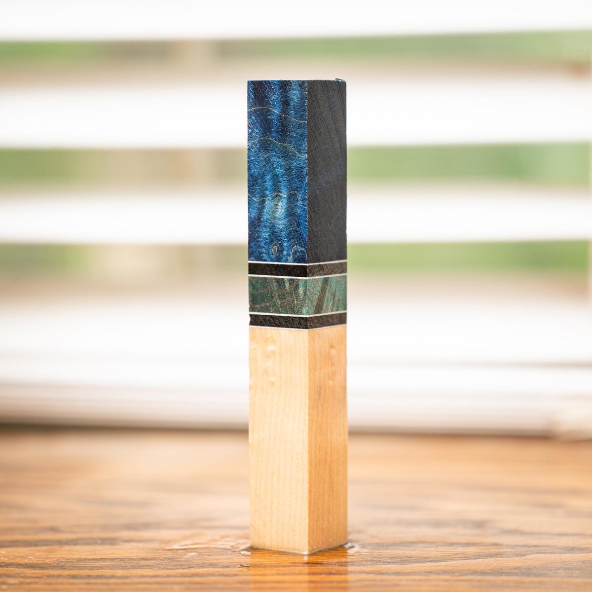 Birdseye maple, Quilted maple, and Curly Maple Pen Turning Blank - pen-52