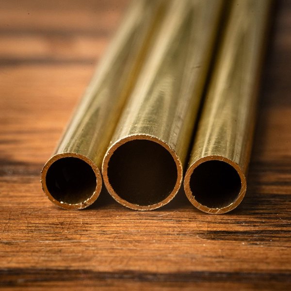 Brass Tube for Knife Handles - 6mm or 8mm Knife Pins - pin-25