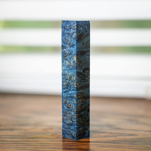 Maple BURL Pen Turning Blank - Stabilized - pen-49
